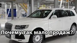 Aurus: плохие продажи в 4-м квартале и за весь 2023 год. Причины низкого спроса