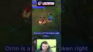 Ornn does a BALANCED amount of damage into Malphite... 