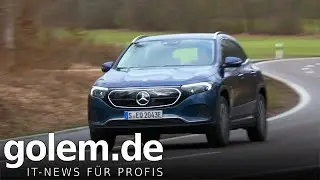Mercedes EQA Probe gefahren