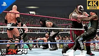 WWE 2K24 Chaos! 30 Men Enter, Only 1 Can Win | WWE Championship Match PS5