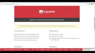 Understanding Cakephp setup