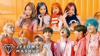 BTS & BLACKPINK - BOY WITH LUV X AS IF IT'S YOUR LAST (MASHUP) [feat. HALSEY]
