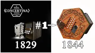 How the Concertina was Invented - by Charles Wheatstone - 1844 Patent No. 10,041