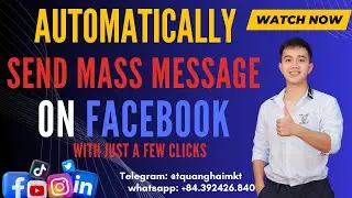 Automatic Send Message Facebook 2024 | Auto Send Message On Messenger