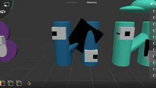 Russian alphabet lore song but he's 3D and cursed. Credits to @Smile_Televizorovich. #russianalphabet