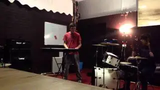 Fun with drums and a keyboard!