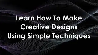 Welcome To The Creative Design Channel