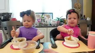 Twins try udon soup