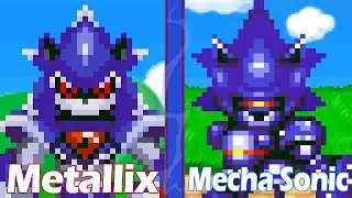 Metallix y Mecha Sonic!