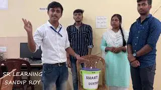 Smart IOT Dustbin | Made by GHC cs Dept. Students