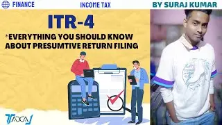 How To File ITR 4 Presumptive Income Tax Return for Professionals & Traders | Save Tax in ITR 4