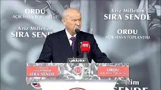 ‘‘Aziz Milletim Sıra Sende’’ Ordu Mitingi
