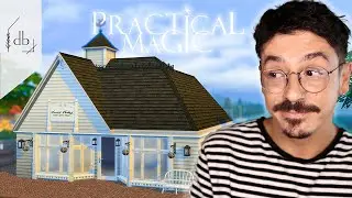 Let's Build The APOTHECARY From PRACTICAL MAGIC! | Part 1 | The Sims 4
