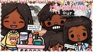  A HURRICANE HIT OUR HOUSE! 🌀 | *voiced* 🔊 | Toca World Roleplay 🌎 