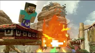 Steve Smash Bros Reveal Reaction Mashup