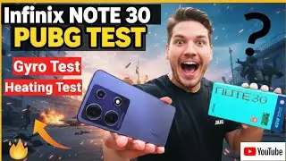 Infinix note 30 pubg test 2026 | Pubg Game Playe | Infinix note 30