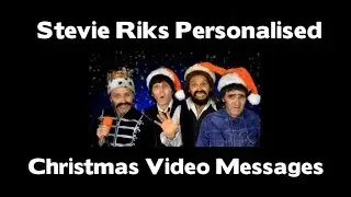 Stevie Riks Christmas Personalised Messages - Available Now