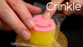 Perfect Crinkle ASMR 5 😴 Thick and Soft Vinyl Deep Crinkle Sounds for Sleep (No Talking)