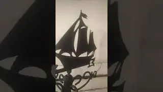 #флюгер своими руками вырезал ручным плазморезом.