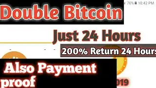Double your money just 24 hours | New websites release | site running day 00 | join fast