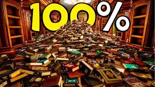 I completed Librarian: Tidy Up the Arcane Library 100%.