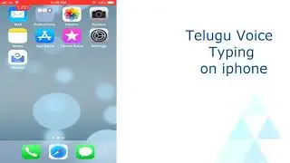 Telugu voice typing on IPhone using Gboard