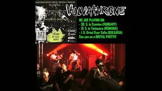 Brutal death metal band VULVATHRONE tour in Hungary, Romania & Bulgaria