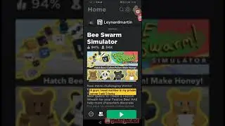 Free private server in Bee swarm simulator Description down below