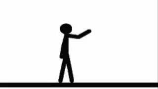 Stick Figure Gets Squashed