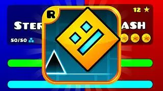 How To Beat All Geometry Dash Levels! (Stereo Madness - Fingerdash)