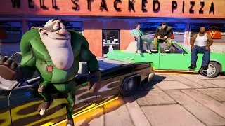 Михаган проходит миссию Биг Смоука с первого раза в GTA: Definitive Edition