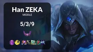 Han Zeka Sylas vs Lucian MIDDLE - KR  Patch 14.17