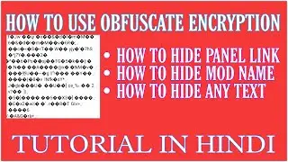 HOW TO USE OBFUSCATE ENCRYPTION IN ANY C++ NATIVE SOURCE