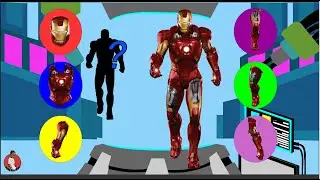 Superhero Puzzle || Captain America || Hulk || Iron Man || Spiderman
