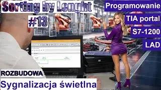 Rozbudowa sygnalizacji - Kurs programowania PLC Siemens S7-1200 - TIA Portal – LAD
