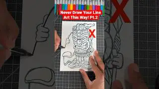 Never Draw Your Line Art This Way! 😡 Pt.2 
