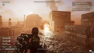 Trying out HELLDIVERS 2 for the first time