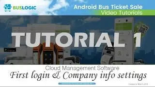 ABTSS Cloud Management Platform - First Login and Company Info