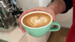 How to make: Heart latte art ❤️