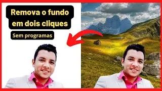 Como trocar o fundo da foto Remover fundo imagem sem programas irg - informática