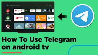 How To Use Telegram On Android TV | 👉🖱️ Mouse is required👈 Mi Box | Roku TV | Android TV Box