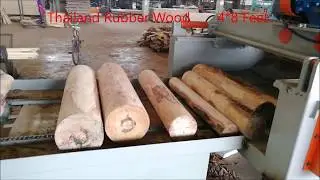 MSTAR MACHINERY---HIGH SPEED VENEER PEELING PRODUCTION LINE---THAILAND