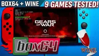 Box64 + Wine on Nintendo Switch - 9 Games Tested