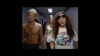 Alice In Chains walk to the MSG stage, Clash Of The Titans tour 1991 