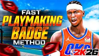 Fastest Badge Method in NBA 2K26 – Playmaking Edition