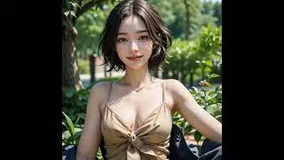 Forest AI girl created by stablediffusion#shorts #forest #portrait #tree #pleasesubscribe #ai