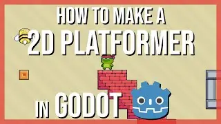 Beginner's Crash Course 2D Platformer Game in Godot - Game Development Full Course Free