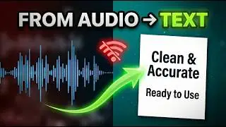 Convert Audio or Video to Text in Minutes (No Internet Needed)