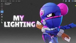 HOW DO I MAKE MY LIGHTING | Brawl Stars Blender