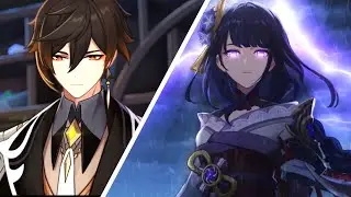 Kusanali vs Zhongli, Venti, Ei | Genshin Impact 3.0